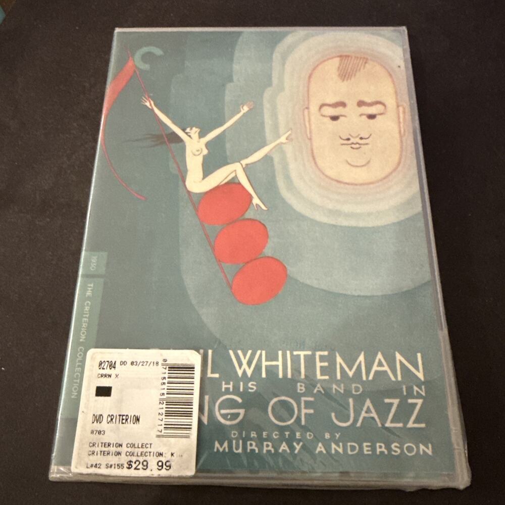 DVD- King of Jazz The Criterion Collection (1930) NEW Sealed